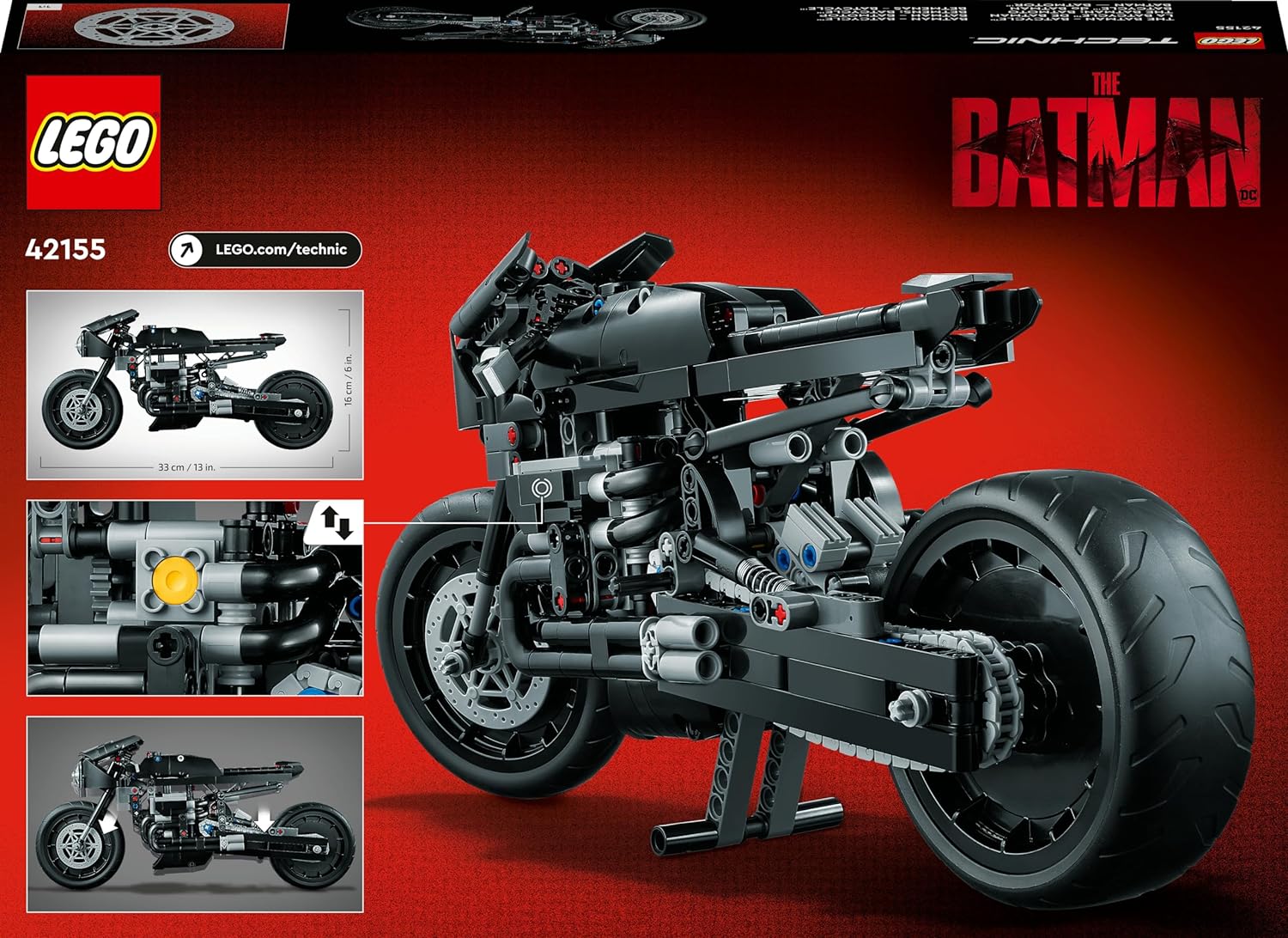 Lego 42155 Technic Batman Batcycle