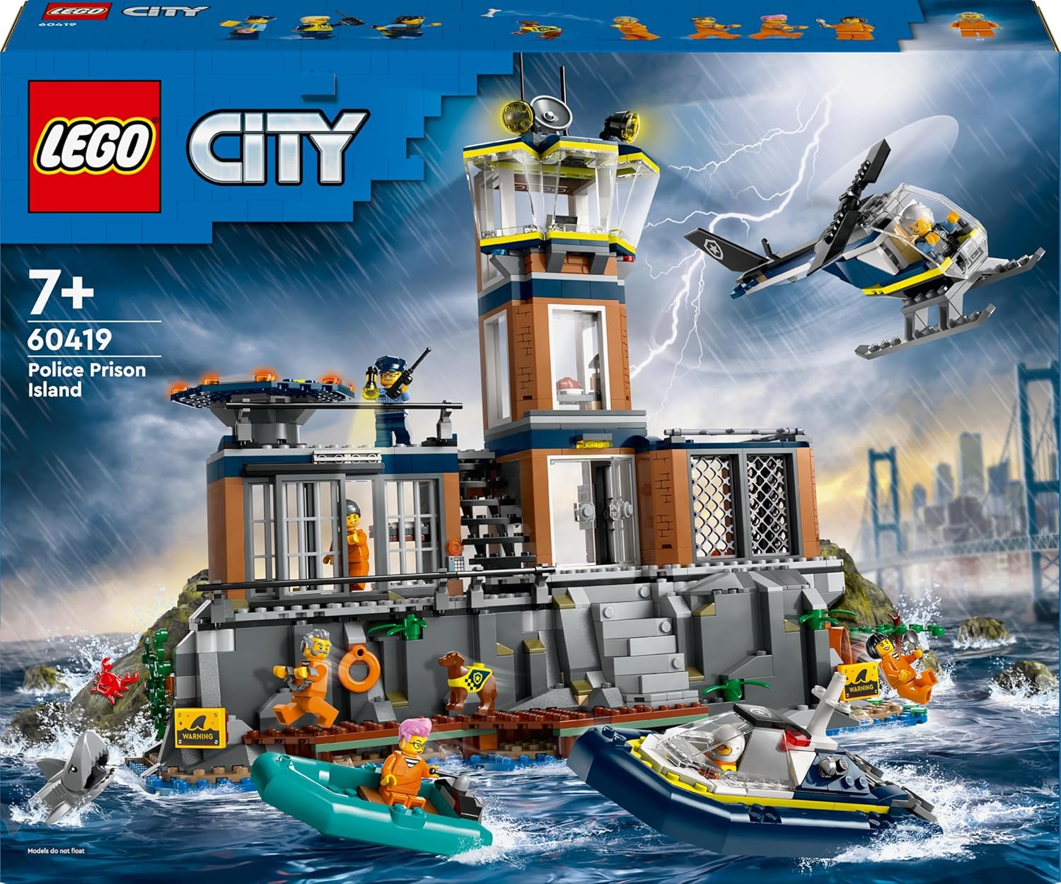 Lego 60419 City Polis Hapishane Adası