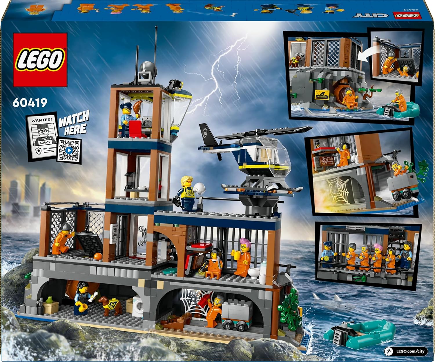 Lego 60419 City Polis Hapishane Adası