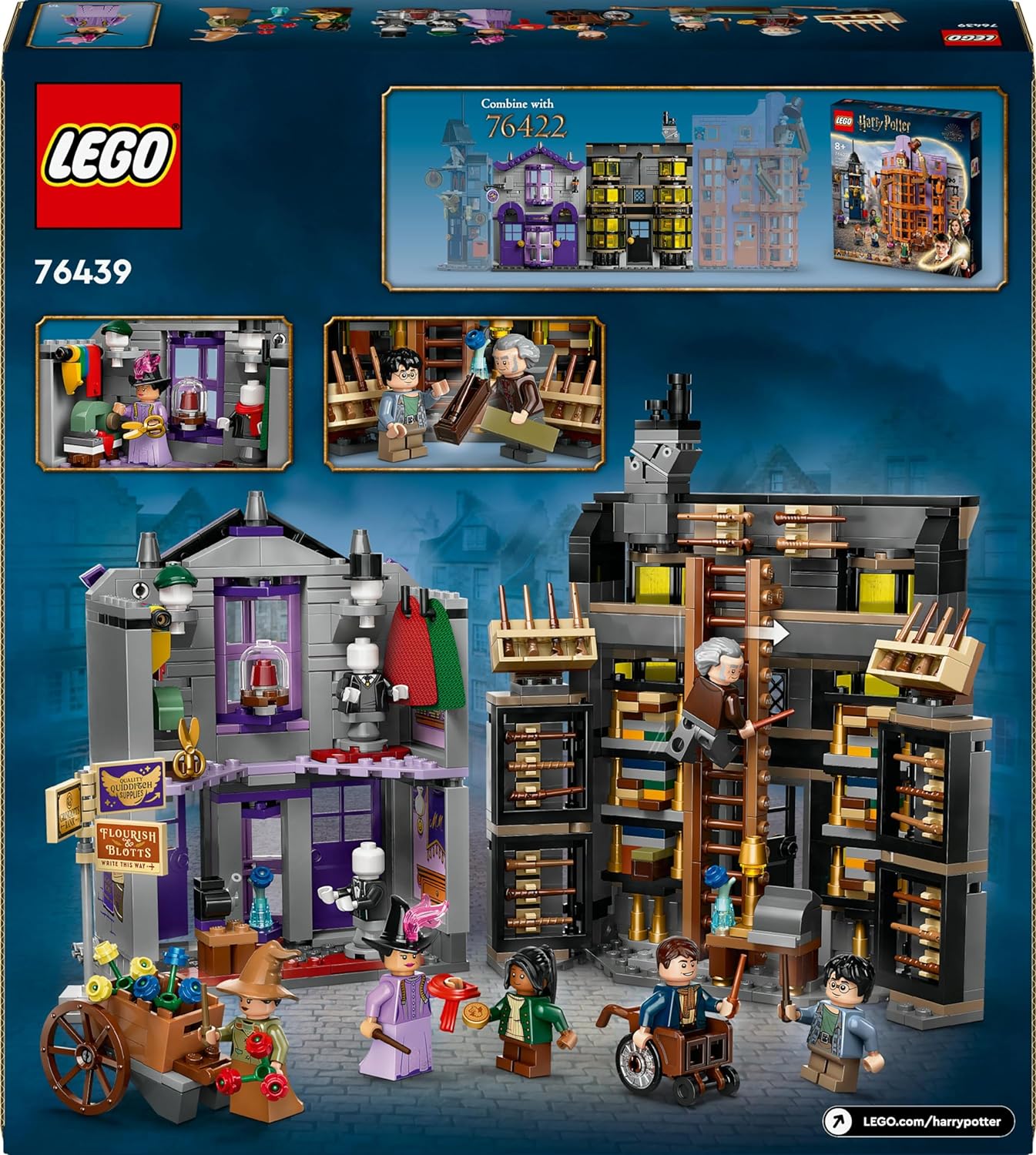 Lego 76439 Harry Potter Ollivanders Ve Madam Malkin'in Cübbe Dükkanı