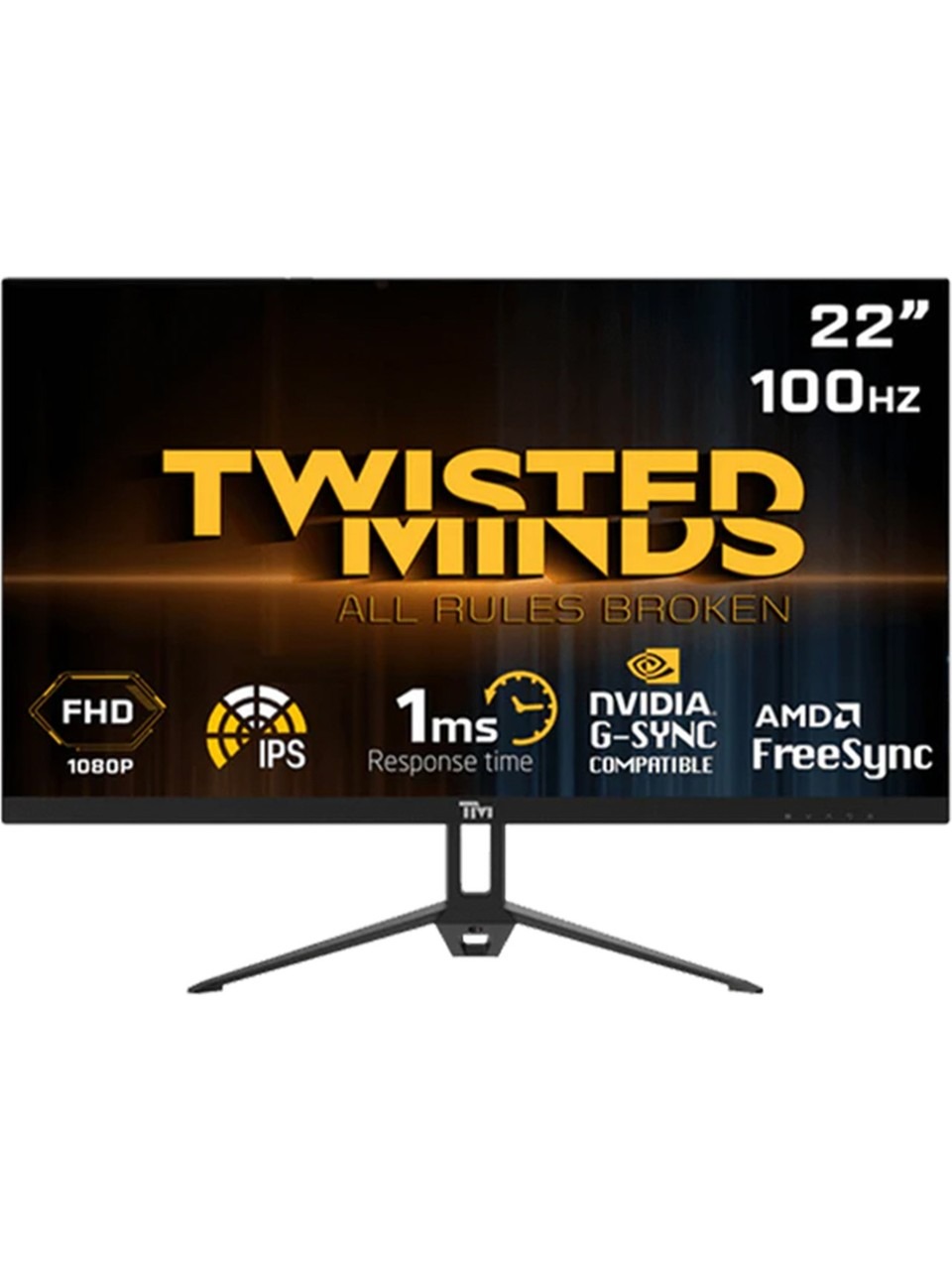 Twısted Mınds 22 Tm22fhd100ıps Fhd 100hz 1ms Hdmı Vga Ips Freesync/gsync Çerçevesiz Gamıng Monitör