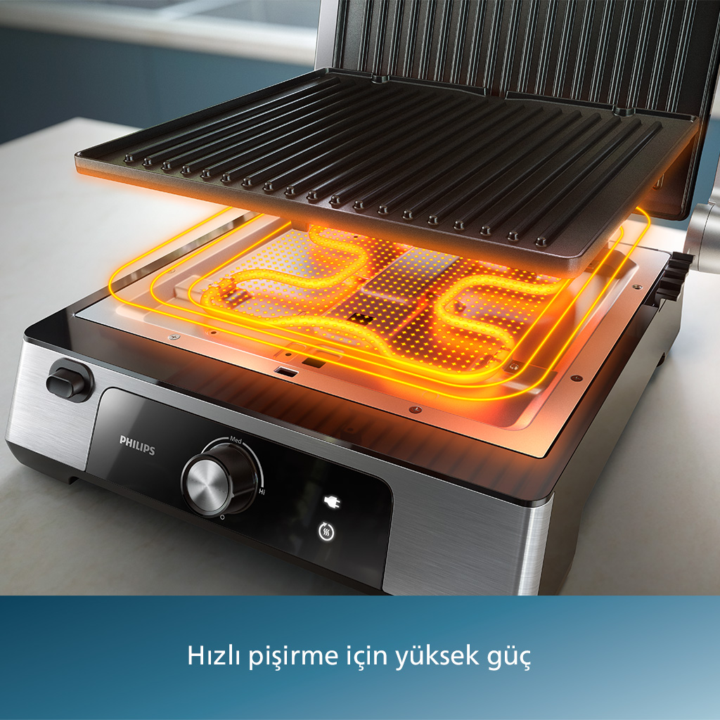 Philips Hd6301/90 5000 Serisi Izgara Ve Tost Makinesi