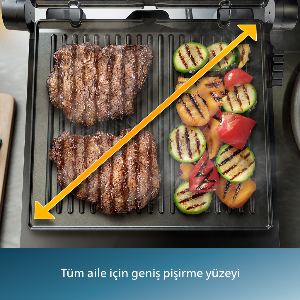 Philips Hd6307/70 7000 Serisi Contact Grill Izgara Ve Tost Makinesi