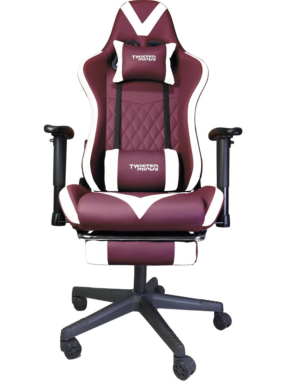 Twısted Mınds Tm8250-wm Comfort E-spor Oyuncu Koltuğu - Bordo / Beyaz