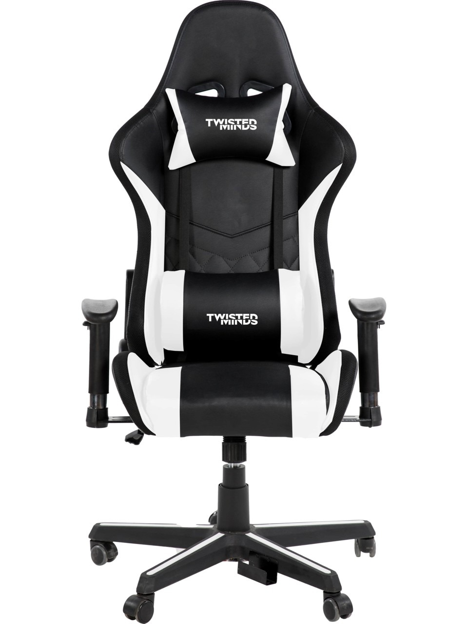 Twısted Mınds Tm8410-nw Comfort Rgb Massage Poınts E-spor Oyuncu Koltuğu - Siyah / Beyaz