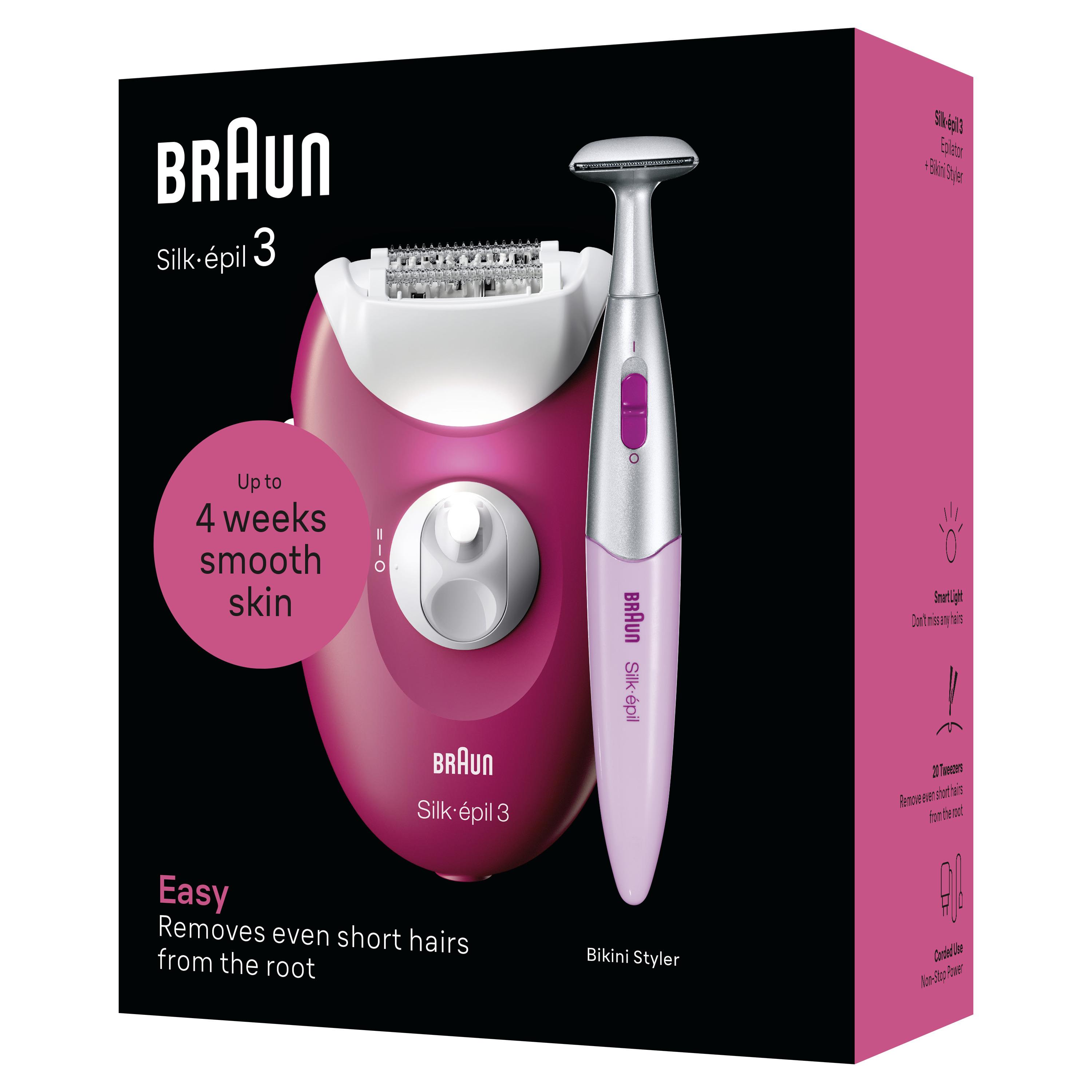 Braun Silk-epil 3 3-202 Bikini Trimmer Epilasyon Aleti