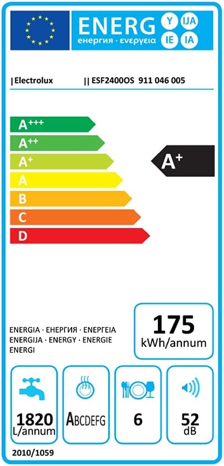 Electrolüx Esf2400os 6 Programlı Bulaşık Makinesi