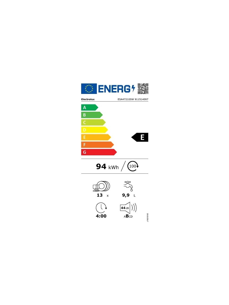 Electrolüx Esa47210sw 8 Programlı Bulaşık Makinesi