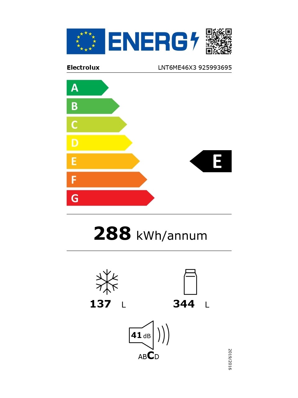 Electrolüx Lnt6me46x3 461 Lt. No Frost Combi Tipi Buzdolabı