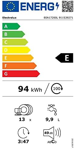 Electrolüx Eea17200L 5 Programlı Ankastre Bulaşık Makinesi