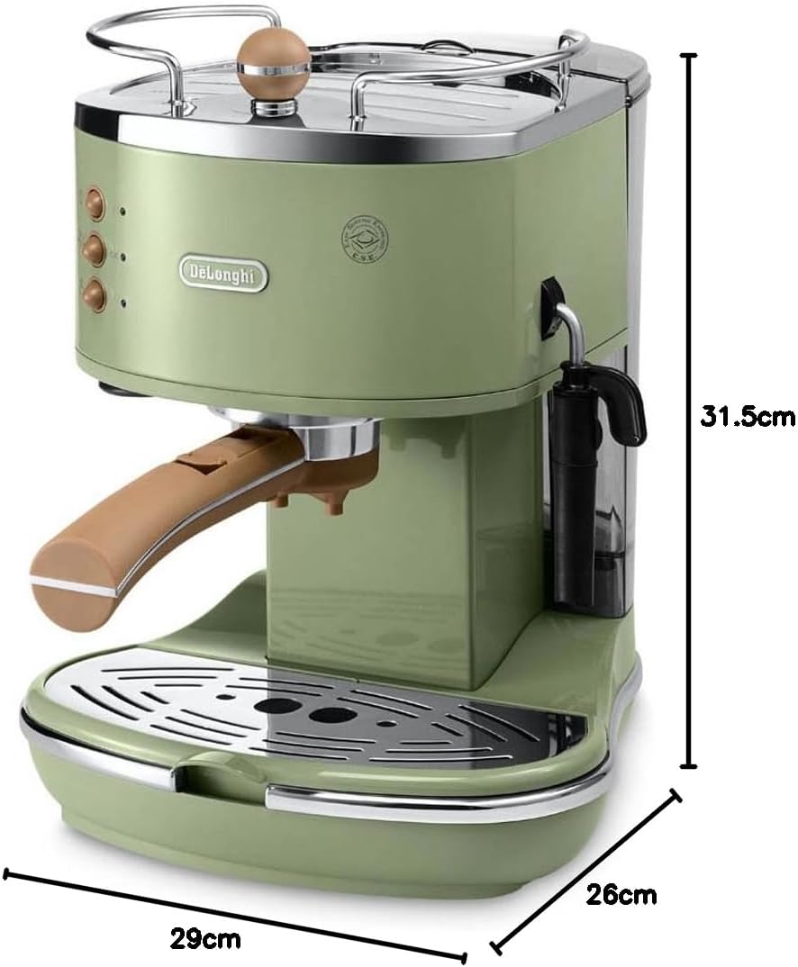 Delonghi Ecov 311.GR Icona Vintange Espresso Makinesi Yeşil