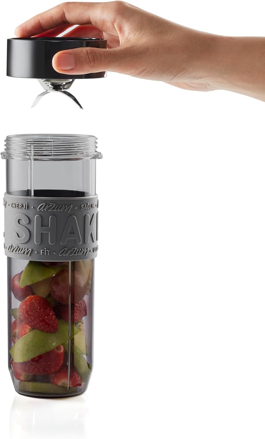 Arzum Ar1147 Shake'n Take Neo Kişisel Blender Kırmızı