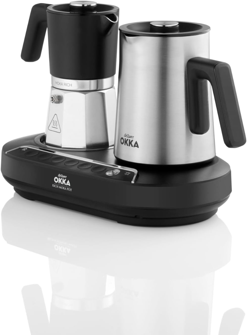 Arzum Okka Rich Moka Pot Krom