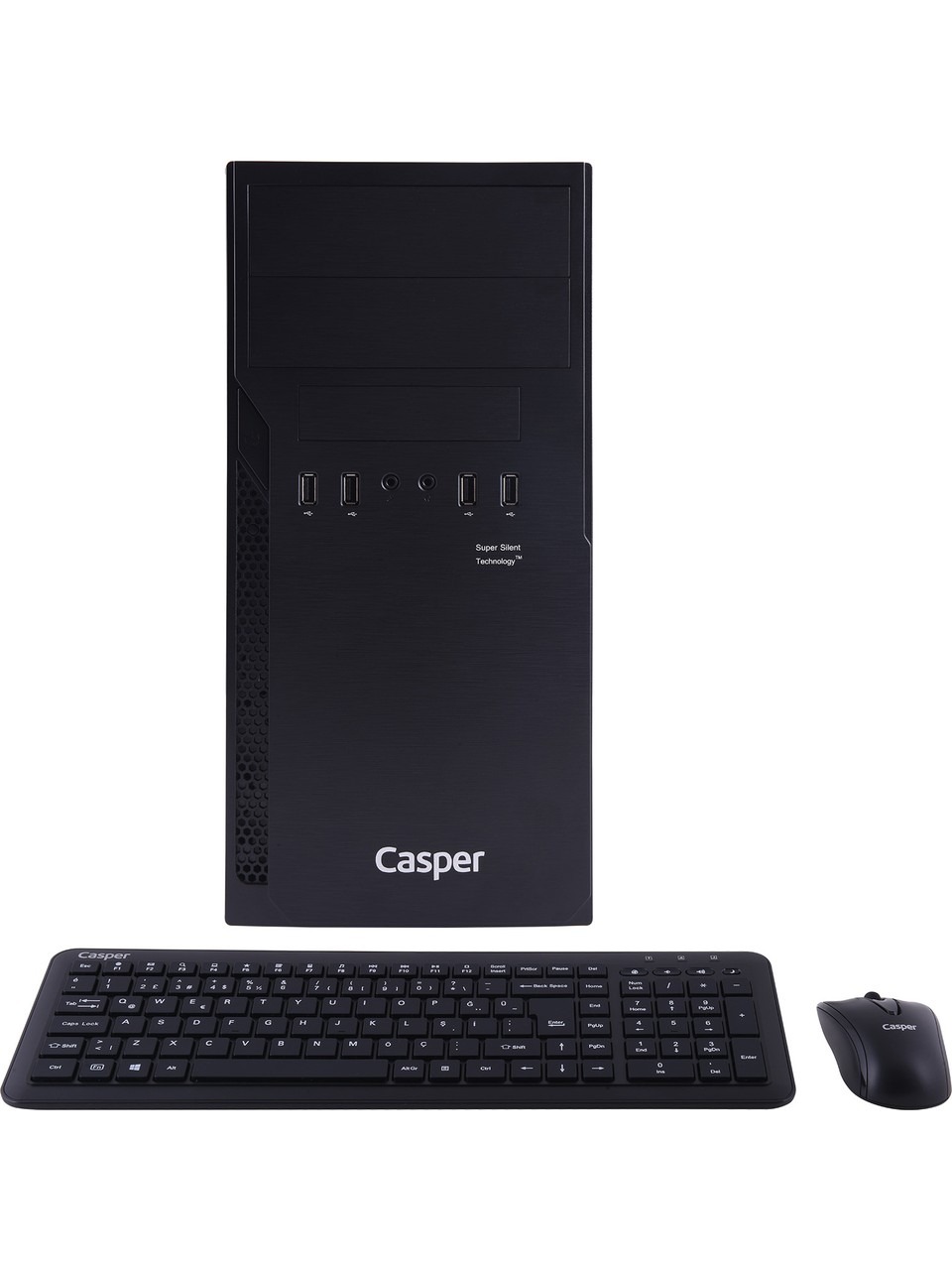 Casper Nirvana N2h.1210-8d00x-00a İ3-12100h 8gb Ram 250 Gb Ssd Fdos Masaüstü Bilgisayar