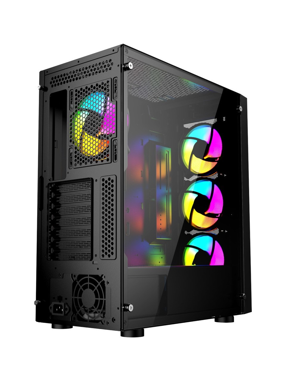 Twısted Mınds Tm-210xl-p1 650w 4x120mm Rgb Fan Usb3.0 Mesh Oyuncu Kasası