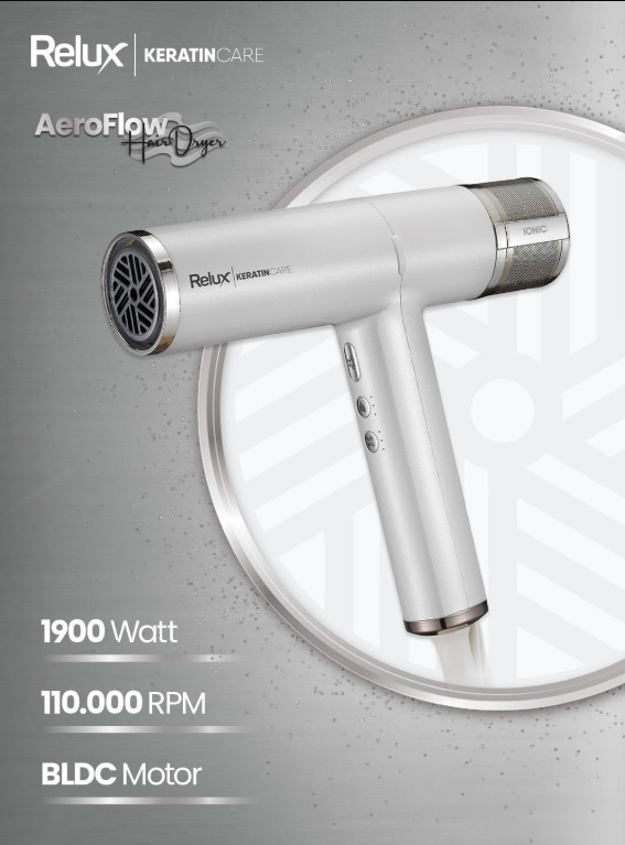 Relux Rhd9190w Keratin Care Bldc Motor Saç Kurutma Makinesi 1900w